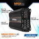 thumbnail image 4 of Amplificador para auto PRV AUDIO MDX2000.4 4x500W 12V puenteable, 4 of 9