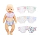 thumbnail image 2 of Ropa para muñecas de 18 pulgadas, pañales de tela para niñas americanas, vestido de juguete, accesorios para muñecas, fácil de usar, 2 of 6