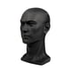 thumbnail image 5 of Cabeza De Maniquí Masculino, Cabeza De Peluca De Mesa Para Postizos, Salón De Belleza, Peluquería, Negro Mate, 5 of 5