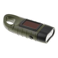 Genérico - Linterna De Emergencia Portátil Con Luz De Manivela