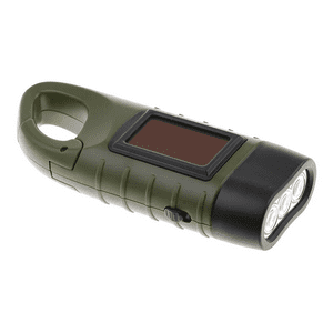 Genérico - Linterna De Emergencia Portátil Con Luz De Manivela