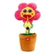 thumbnail image 3 of Girasol Peluches Cantar Bailar Flor Columpio Eléctrico Muñeca Red Redonda, 3 of 5