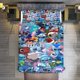 thumbnail image 1 of Comforter Set Queen Size Stitch Set with 2 Pillowcases for All SeasonsBedding Set 3pcs for Kids Boys Girls Bedroom Decor Bed Sheets, 1 of 5