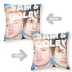 thumbnail image 2 of Sam y Colby Fundas de almohada de terciopelo con tema, regalos de funda de almohada, decoración para el hogar, cojín de lanzar, regalo de cumpleaños para fans y parejas. 45cm x 45cm., 2 of 6