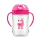 thumbnail image 1 of Vaso con asas y boquilla blanda 270ml 9M+ Rosada, 1 of 7