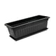 thumbnail image 4 of Jardinera Con Jardinera Para Ventana, Maceta Con Jardinera De 17 Pulgadas Para Alféizar De Ventana, Patio Interior Y Exterior, Color Negro, 4 of 5