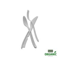 Koziol - Set Cubiertos Orgánicos Klikk Gris