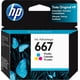 thumbnail image 1 of Cartucho de Tinta HP 667 tricolor, 1 of 10