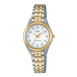 Reloj Analogo Plateado Casio Ltp-1129G-7B