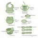 thumbnail image 2 of Silicone Tableware Sets A Full Set Of Children's Owl Dinner Plate Separated Dinner Plate Baby Dinner Plate Auxiliary Food Box Mother And Baby Supplies Baby Feeding Sets Children's Silicone Suction Cup, 2 of 5