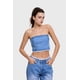 thumbnail image 2 of Polera Mujer Encaje Azul, 2 of 4