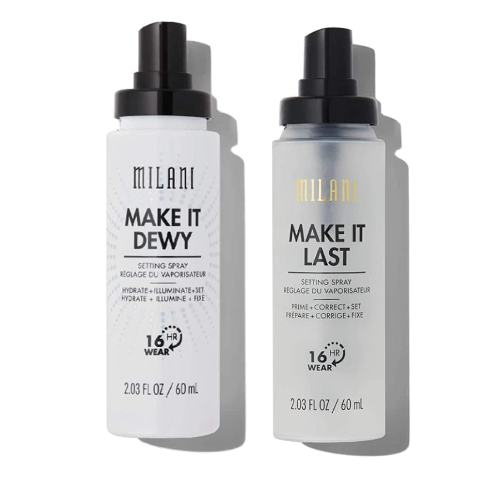 Spray Fijador De Maquillaje Milani Make It Last Original 3 En 1