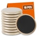 thumbnail image 1 of Furniture Sliders Ninsula, 10 unidades, para pisos de madera o alfombras, 1 of 7