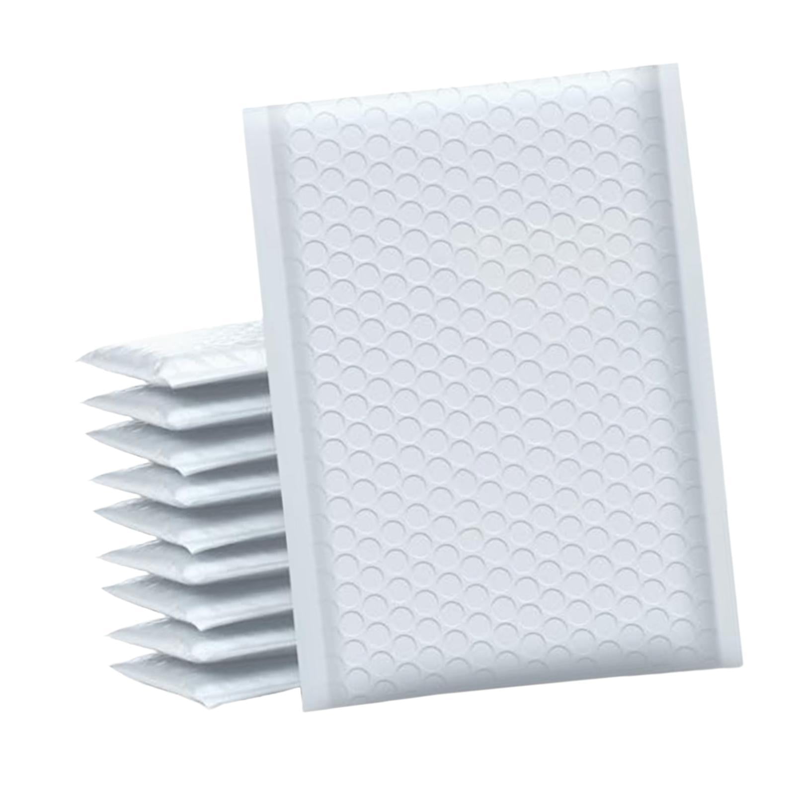 Magideal - 50 Sobres De Burbujas Para Envíos De 15 X 26 Cm, Fáciles De Usar, Profesionales, Para Joyería, Maquillaje Y Suministros. Blanco