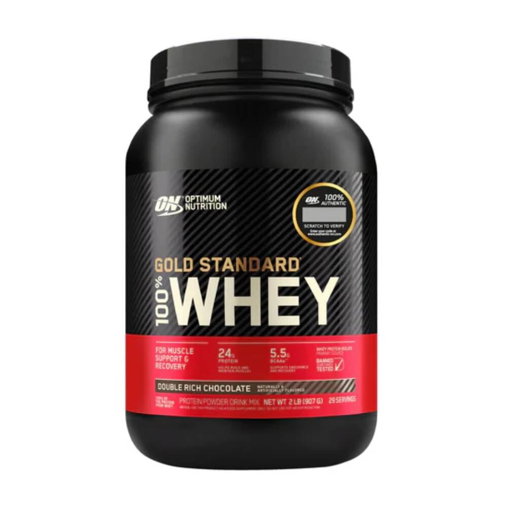 Optimum Nutrition - 100% Whey Protein Gold Standard 2 Lbs - Chocolate