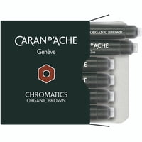 Caran D'Ache - Cartucho De Tinta Caran D Ache Organic Brown 6 Unidades