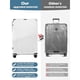 thumbnail image 3 of Funda Maleta Yotako PVC Transparente 26 Pulgadas Cierre, 3 of 3