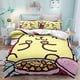 thumbnail image 1 of Juego De Funda Nórdica De Dibujos Animados Juego De Ropa De Cama De Anime Juego De Funda Nórdica De 3 Piezas Pompompurin Funda, 1 of 3