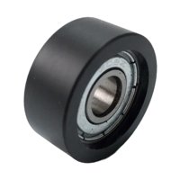 Magideal - Polea De La Máquina Abdominal De La Máquina De Remo De La Máquina De Remo Instalación Fácil De Reemplazo De Rodillos De Accesorio Para Ejercicio De