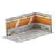 thumbnail image 5 of 1:32 Estacionamiento Modelo Coche Diecast Garaje Para Diorama Colección Fondo 32088 Naranja, 5 of 5
