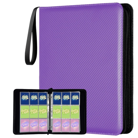 Carpeta Para Cartas Para 1080 Cartas 60 Fundas Removibles Pu