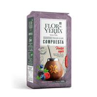 Flor De Yerba Yerba Mate Con Palo Compuesta Frutos Rojos 500 Gr