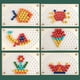 thumbnail image 5 of Tablero Madera Patrones de Colores Juguete Montessori, 5 of 7