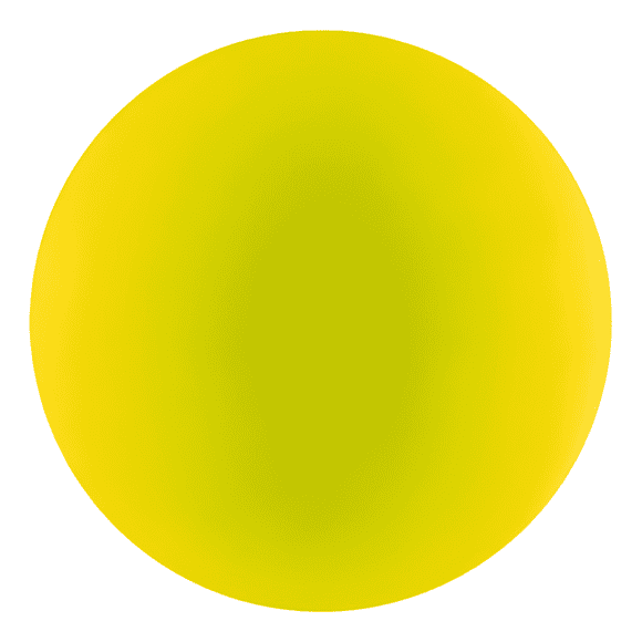 Balón esponja 8 Amarillo