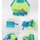thumbnail image 5 of Bolso Playa Verde Guardar Brinquedo Tela Botón Imantado Compartimiento 43*23*20cm, 5 of 6