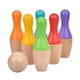 thumbnail image 5 of Juego De Bolos De Madera, Juguetes De Madera De 6 Pines Para Ni?os De 3 A?os, Ni?as, Ni?os Peque?os, 5 of 5