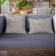 thumbnail image 3 of Cojín decorativo Plutus Brands Festive Jacquard gris 60 x 60 cm, 3 of 9