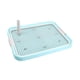 thumbnail image 5 of Inodoro Para Perros, Orinal Para Cachorros, Orinal, Bandeja De Arena Con Celosía, Bandeja Para Orinal Para Perros, Azul, 5 of 5