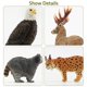 thumbnail image 5 of Figuras de animales Toymany North American Forest x12, 5 of 9