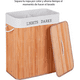 thumbnail image 3 of Canasto ropa bambú doble 65cm con tapa, 3 of 3