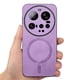 thumbnail image 5 of Magnetic Slim Case for Xiaomi 15 Ultra with Camera Guard & Anti-Scratch Back Purple, 5 of 5