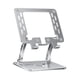 thumbnail image 2 of Soporte Para Tableta, Base Antideslizante, Soporte De Escritorio, Elevador Para Computadora Personal, Orificio Cuadrado Plateado, 2 of 3