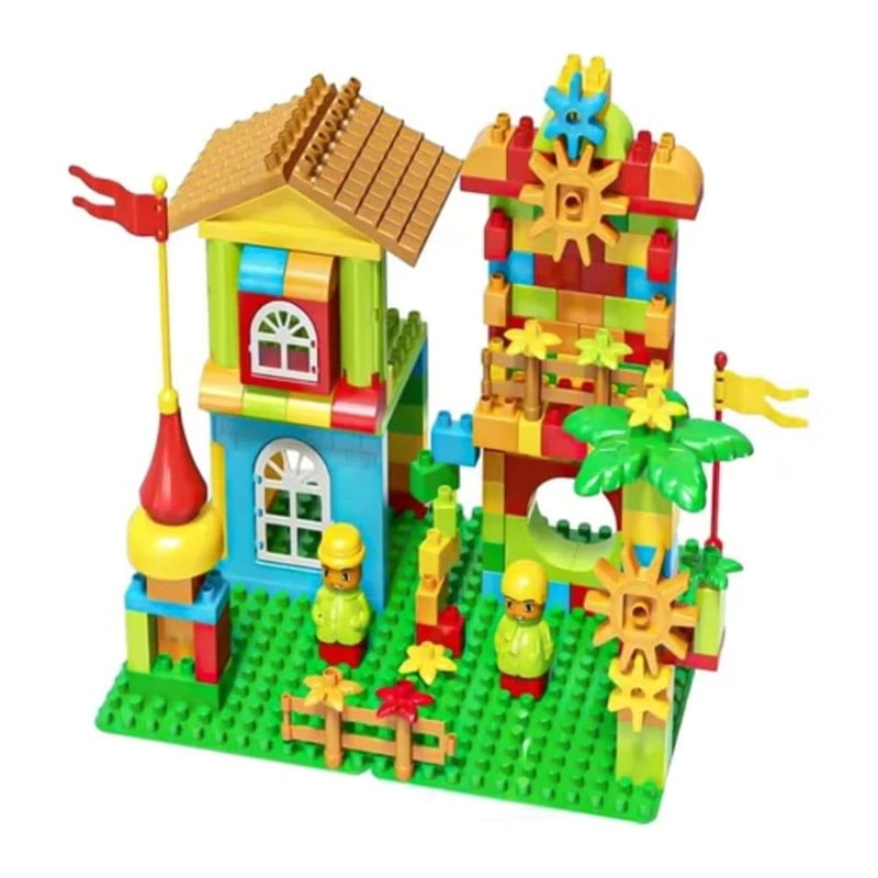 Genérico - Juego Academia Bloques Construccion Escuela Didactico 189pcs