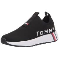 Zapatilla Tommy Hilfiger Aliah Black Para Mujer