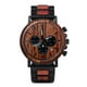 thumbnail image 5 of Reloj de Madera y Acero Hombre Cronógrafo Negro, 5 of 7