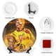 thumbnail image 3 of Erling Haaland Plato decorativo de porcelana fina (bone china), plato decorativo de cerámica para hogar, oficina, soporte de pared, platos decorativos para dormitorio 15 cm, 3 of 6