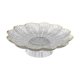 thumbnail image 4 of Frutero Con Pedestal, Vajilla, Cesta De Frutas Portátil Para Dulces, Aperitivos, Cupcakes, Base Blanca Y Plateada., 4 of 5