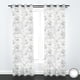 thumbnail image 1 of Set De Cortinas Visillo 2 Paños De 140 X 220 Cm Gris, 1 of 3
