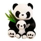 thumbnail image 4 of Mamá E Hijo Panda Peluches Regalos Del Día De San Valentín Para El Novio Para El Hogar Del Coche 25 Cm, 4 of 5