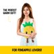 thumbnail image 2 of Almohadilla térmica Happy Fuel Pineapple apta para microondas para mujeres y niños, 2 of 8