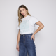 thumbnail image 2 of Polera Reef Women White Light Blue, 2 of 5