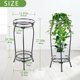 thumbnail image 2 of Soporte para plantas LOYAL TIGER de 2 niveles, resistente al óxido, 69 cm de alto, 2 of 6