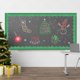 thumbnail image 2 of Borde decorativo con purpurina verde para tablero de anuncios Leezead 20 m, 2 of 7