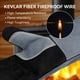thumbnail image 3 of Guantes de soldadura OZERO para hombre de piel de vacuno resistentes al calor, 3 of 9