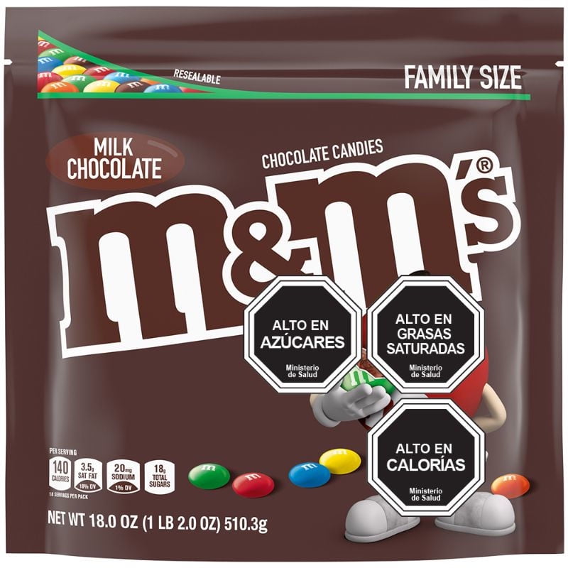 Chocolate Con Leche. 510 g M&M'S