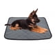 thumbnail image 2 of 2 paquetes de almohadillas de orina lavables para perros, reutilizables, absorbentes, a prueba de fugas, almohadillas de cachorro de mascota antideslizantes para entrenamiento en maceta. Gri, 2 of 3